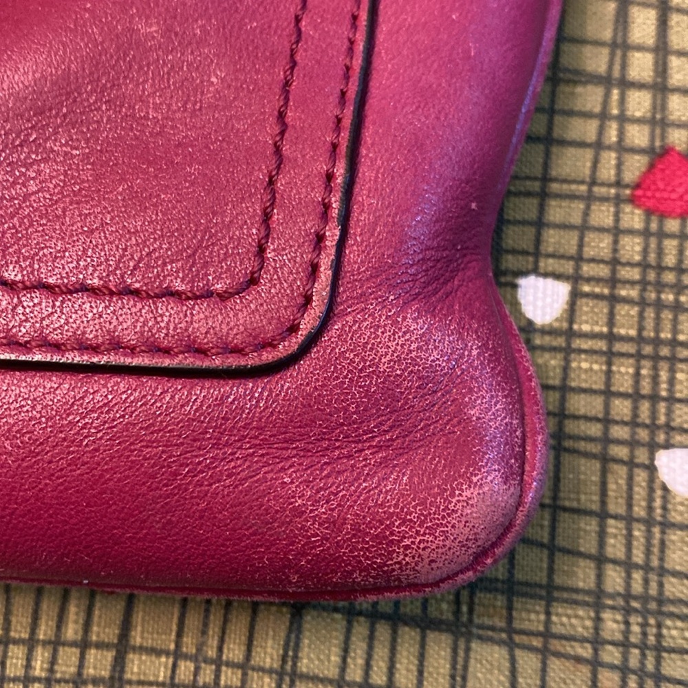 Coach Women's Crossbody Bag - Dark Pink - Picture 8 of 13